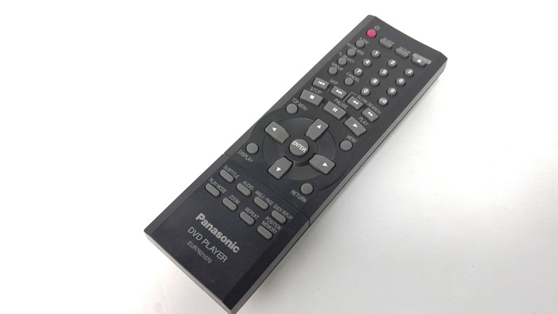 Panasonic DVD-S23 Remote Control - EUR7621070 - Click Image to Close