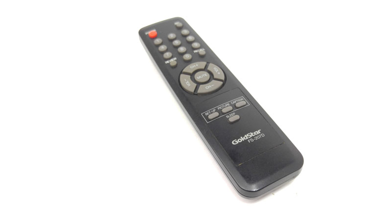 Goldstar remote control - FS-207D - Click Image to Close