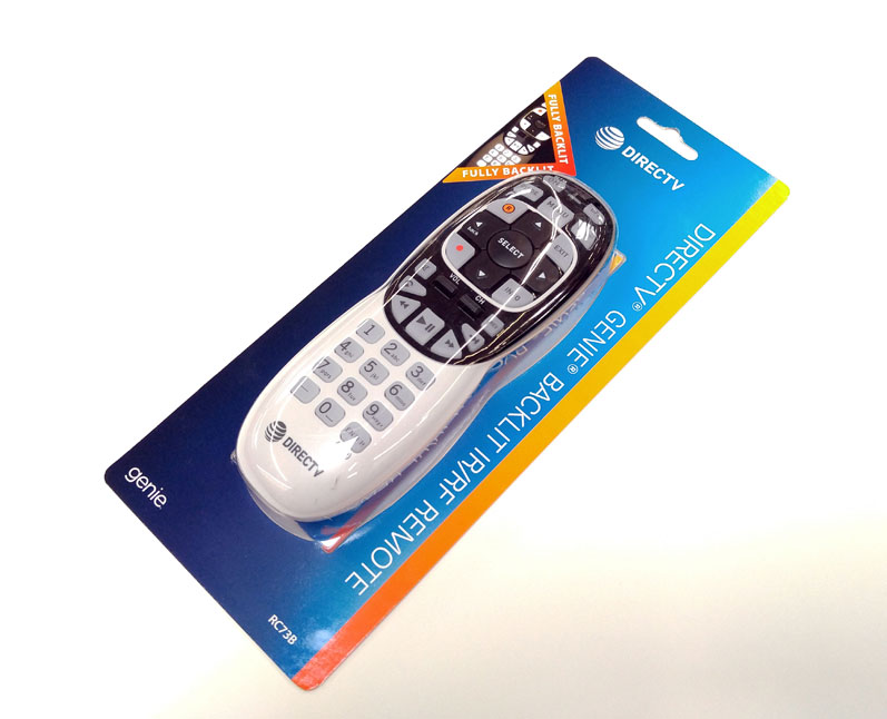 DirecTV Genie backlit IR/RF remote - RC73B