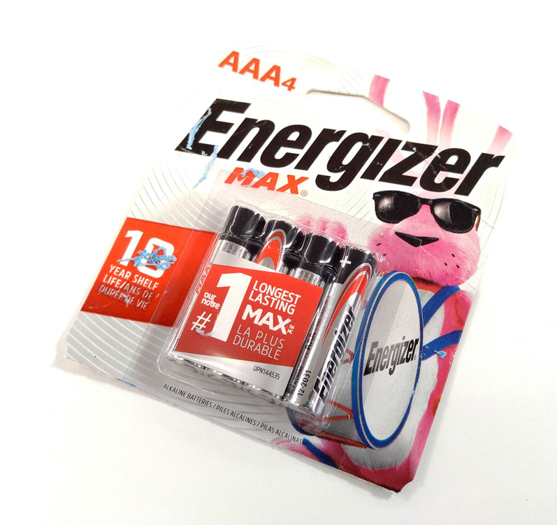 Energizer AAA - 4 pack E92BP-4 - Click Image to Close